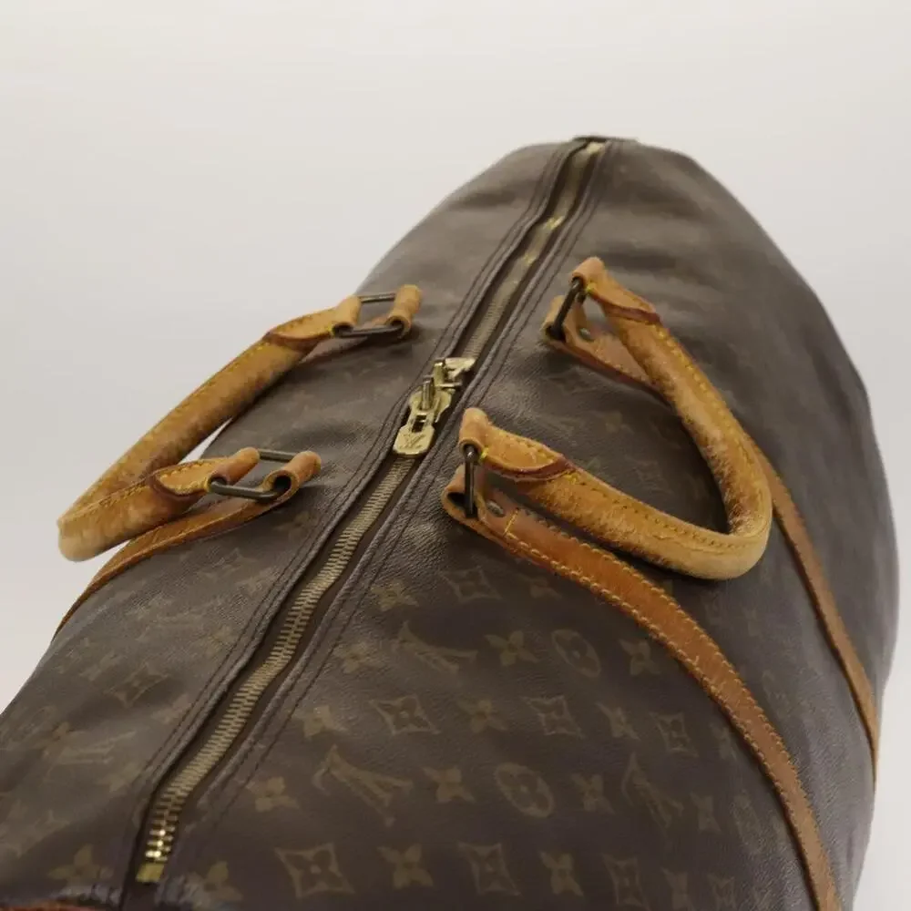 LOUIS VUITTON Monogram Keepall Bandouliere 60 Boston Bag M41412
